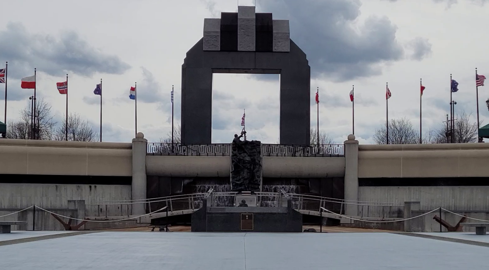 Why is the National D-day Memorial in Bedford?